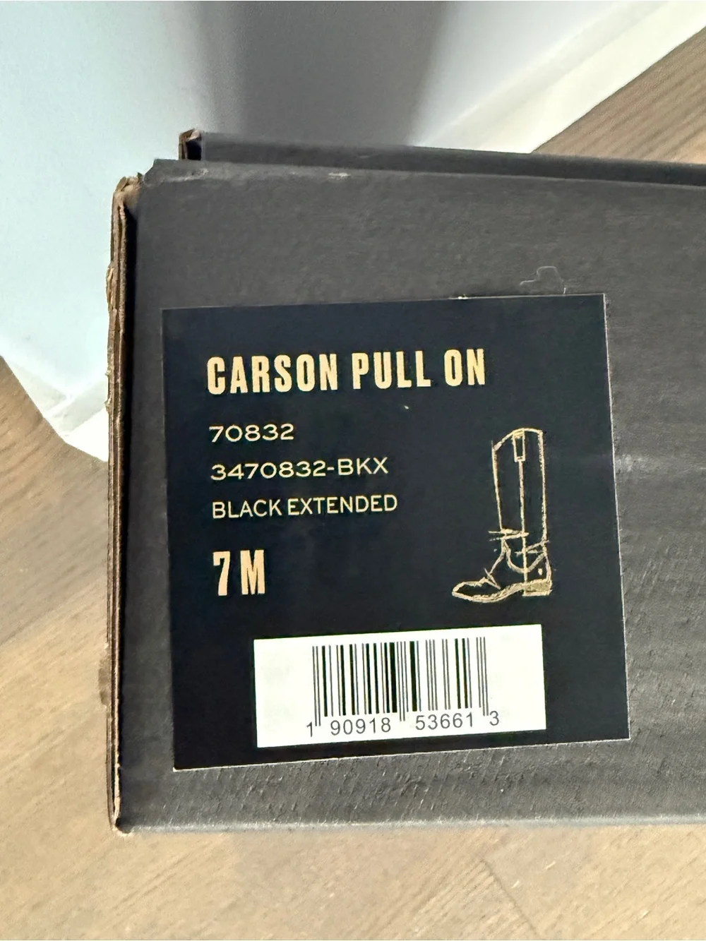 Frye Black Tall Leather Riding Boots